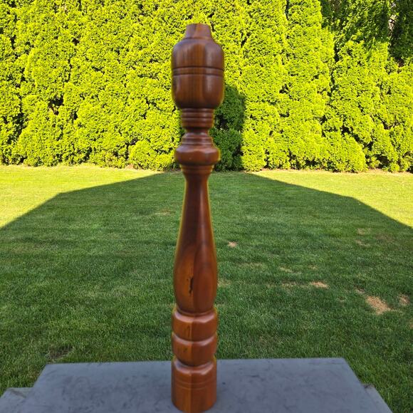 All-in-One Wooden Large 21" Salt and Pepper Shaker - Picture 1 of 14